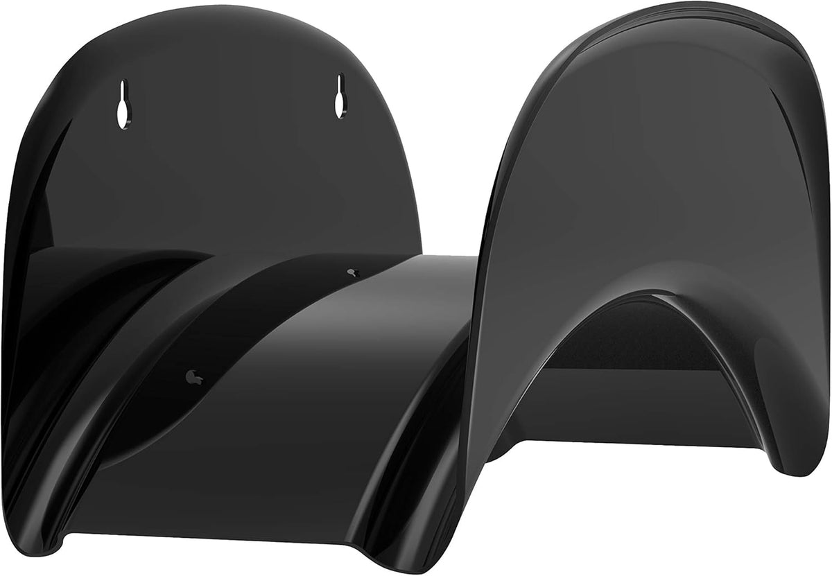 Gardzen Heavy Duty Hose Holder Wall Mount Black