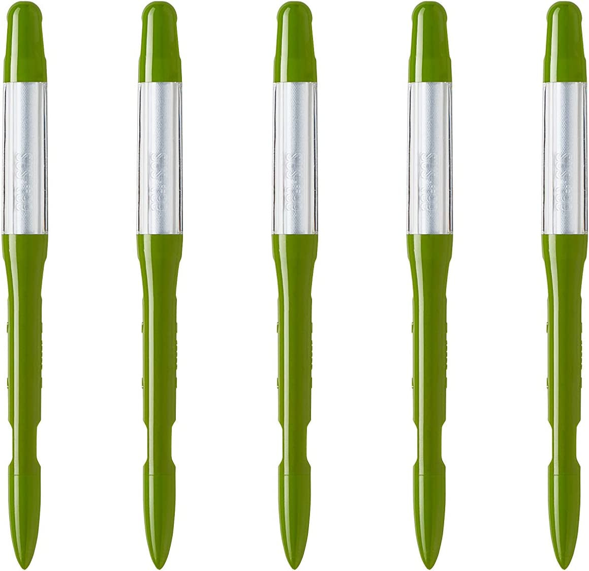 Sustee Aquameter, Set of 5, Plant Soil Moisture Sensor (Green, Small)