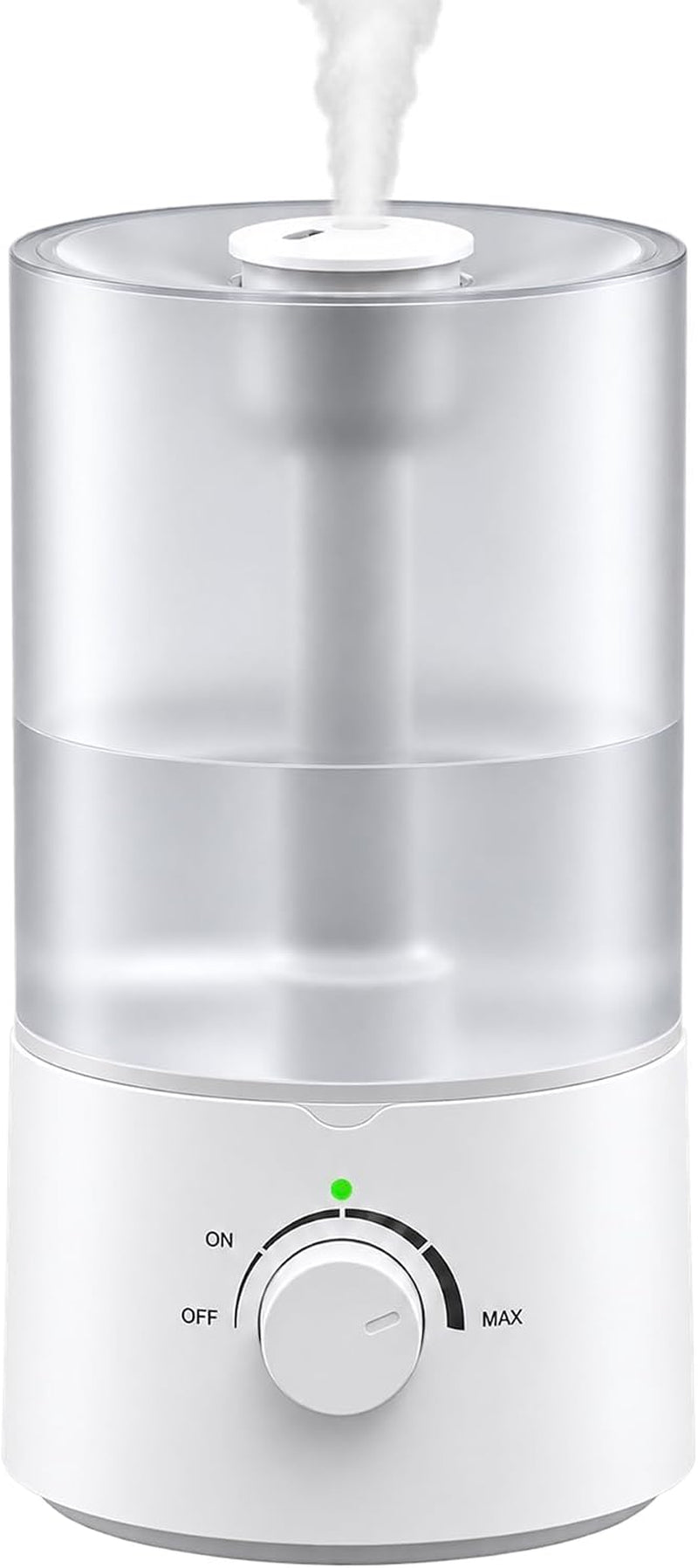 4L Humidifier for Bedroom, Quiet Ultrasonic Humidifier for Large Room
