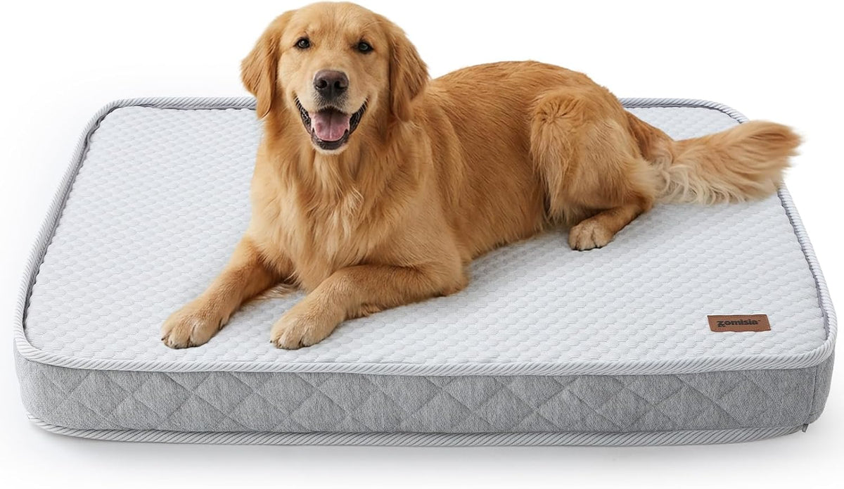 ZOMISIA Reversible Orthopedic Warm & Cooling Dog Bed Mattress for XL Dog