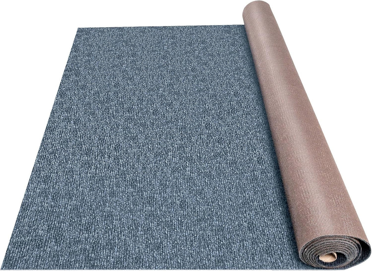 Happybuy 6 Ft X 13 Ft Gray Marine Boat Carpet, Indoor Outdoor Carpet