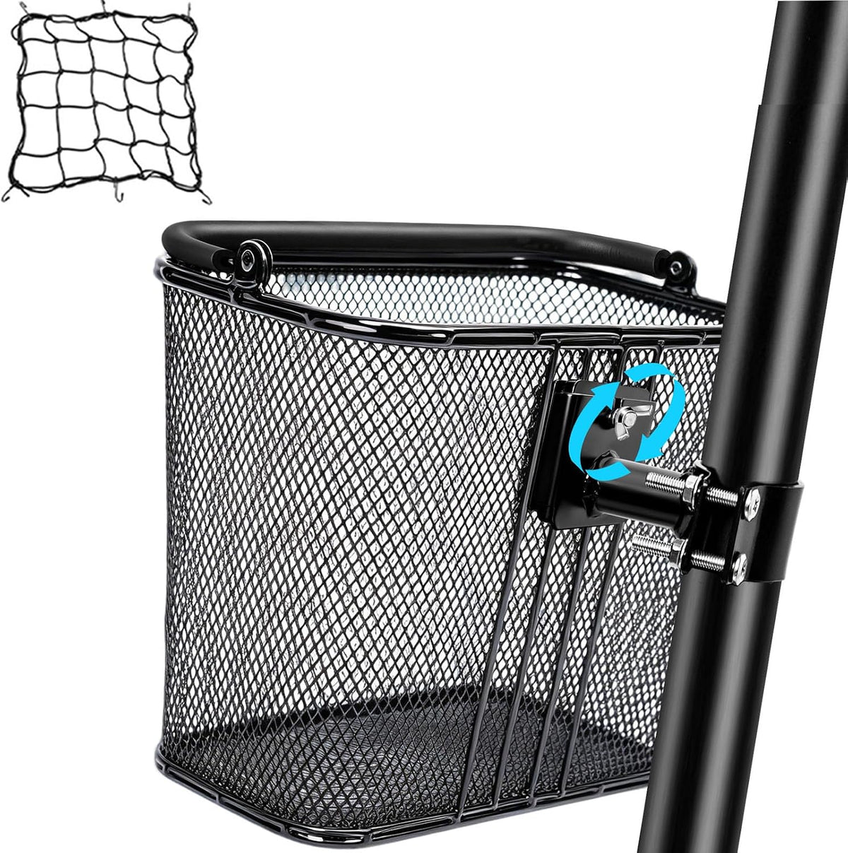 YEEGO DIRECT Bike Basket Front, Scooter Basket with Handle,Quick Release