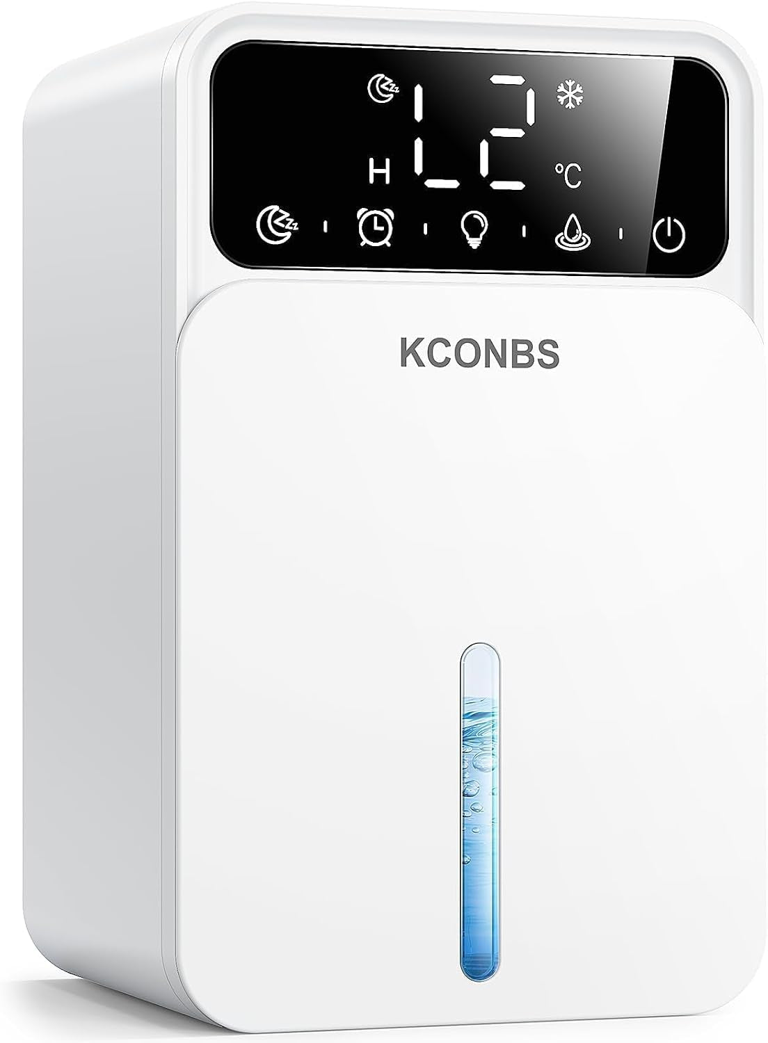 KCONBS Dehumidifiers for Home, 60 OZ Capacity, Polar White