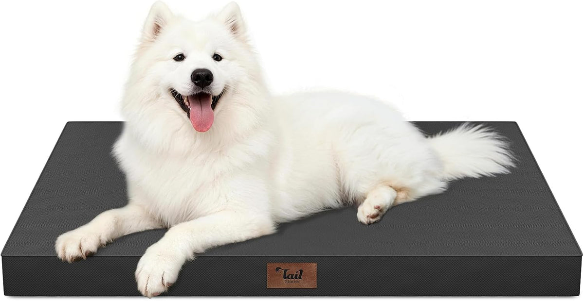 Large Waterproof Orthopedic Dog Bed with Egg Crate Foam