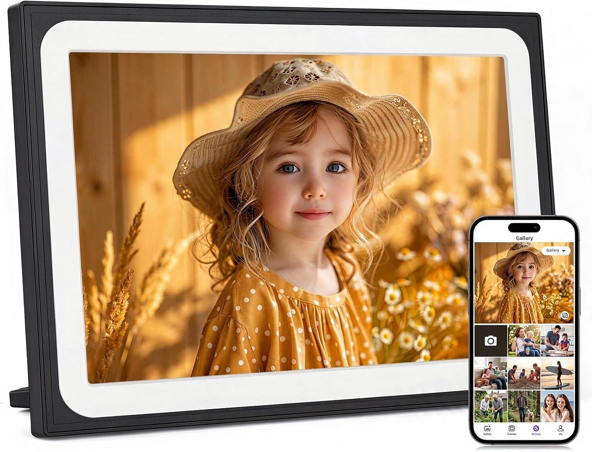 Uhale Smart Wifi Digital Picture Frame 10″ Touchscreen-A