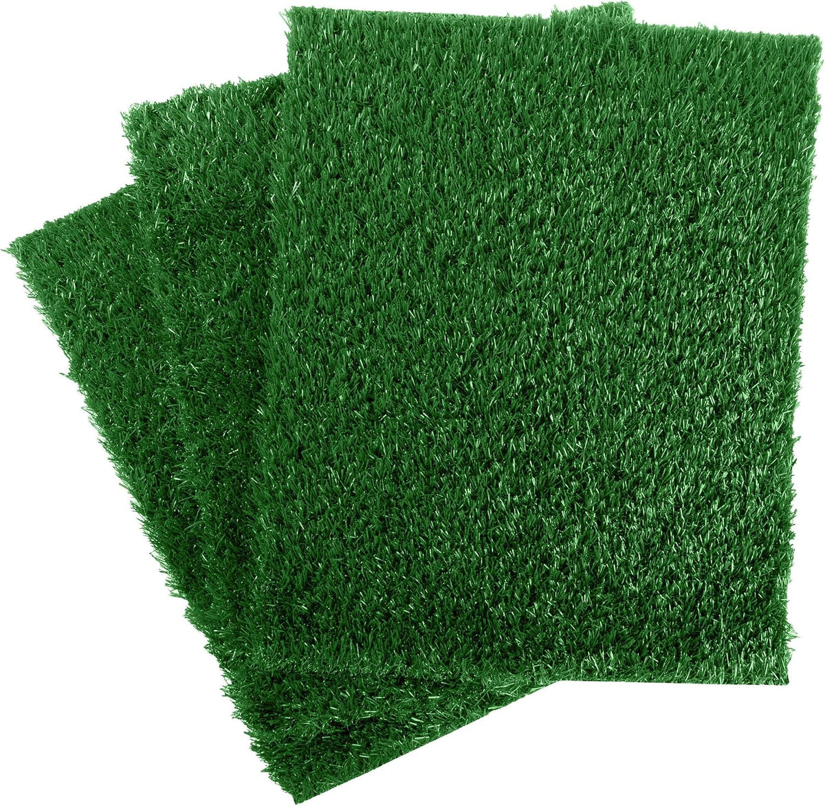 PETMAKER Artificial Grass Puppy Pee Pad for Dogs, Set of 3, 20” X 30”