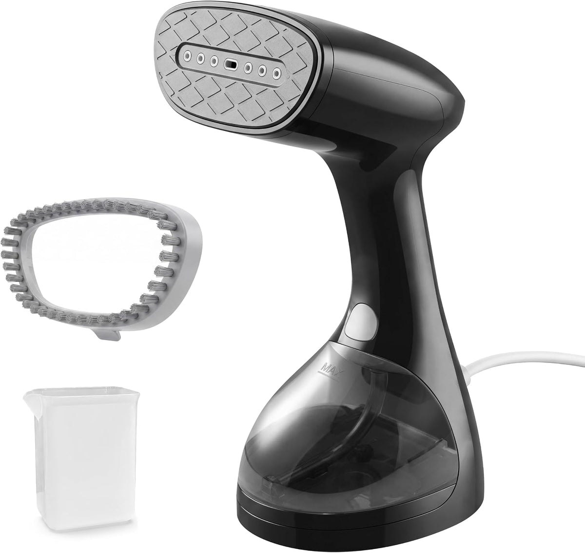 Steamer for Clothes: 1400W Handheld Garment Steamer & Iron 2-In-1