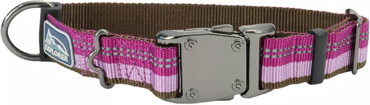 Coastal Pet K9 Explorer Adjustable Collar, 5/8" X 8–12", Orchid