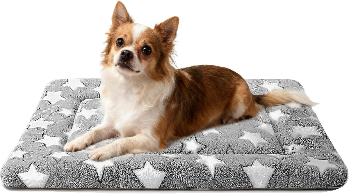 Pobopobo Dog Bed Mat - Soft & Comfortable Dog Kennel Pad for Crate