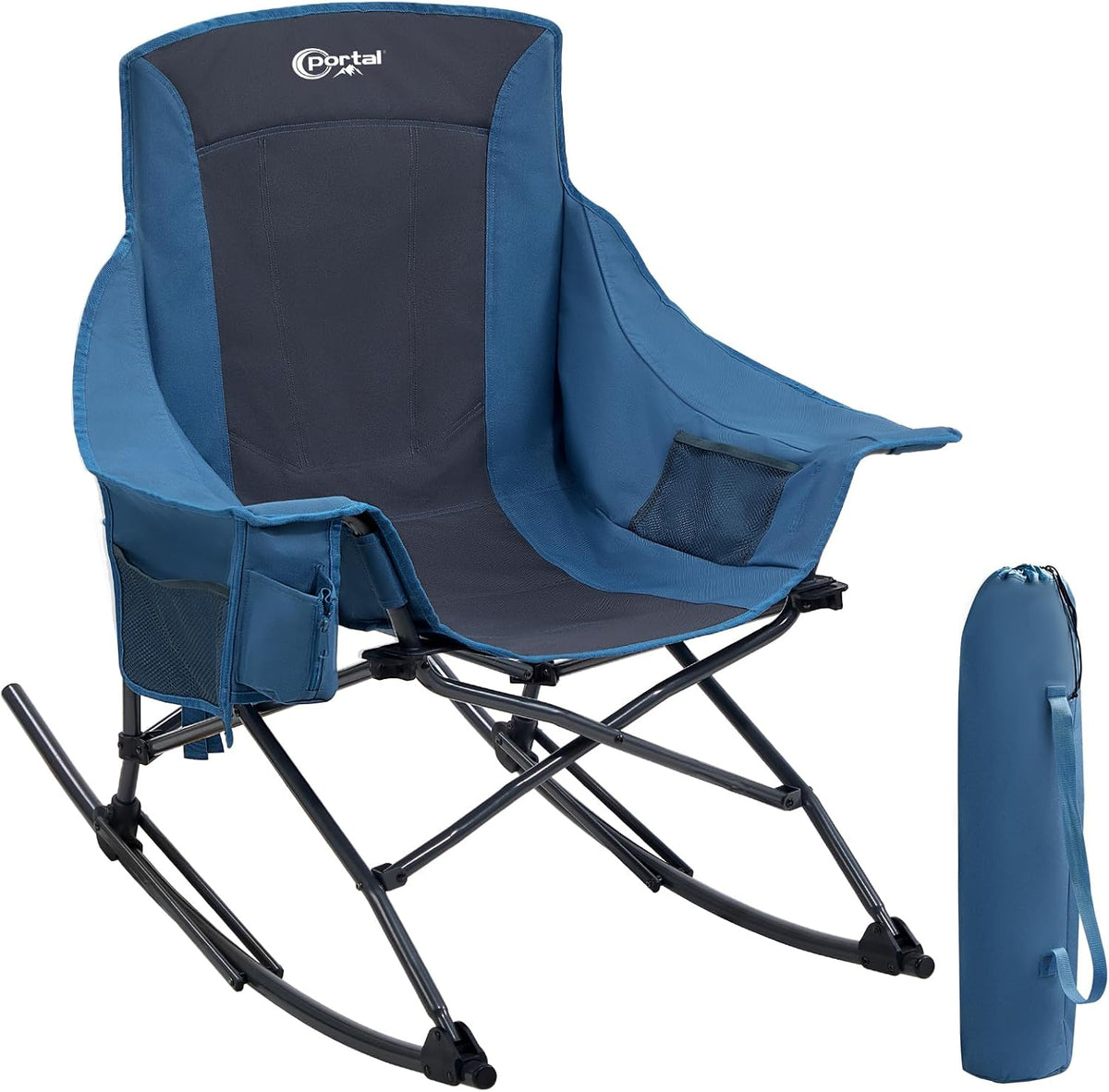 Portal Outdoor Rocking Camping Chair Folding Portable Rocker