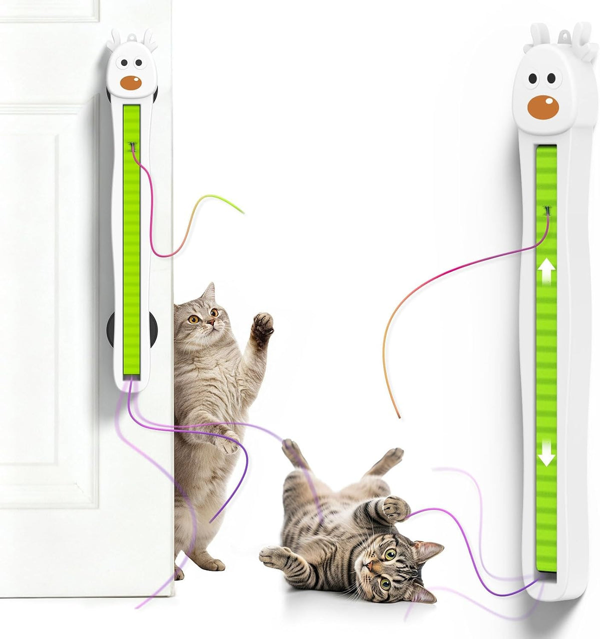 Interactive Cat Toy for Indoor Cats, Automatic Motorized String Toy