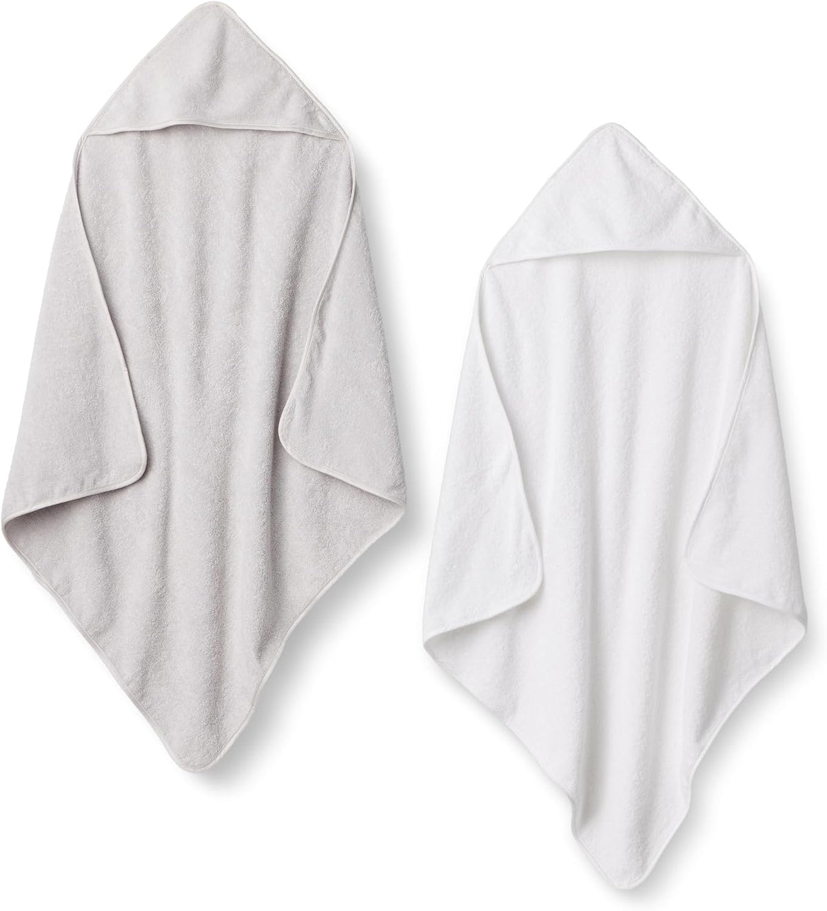 Amazon Essentials X Sofia Grainge Unisex Babies' Hooded Bath Towel, Pack of 2