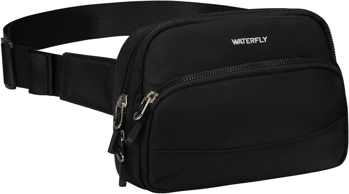 WATERFLY Fanny Pack Belt Bag for Men Women Casual Waist Pack