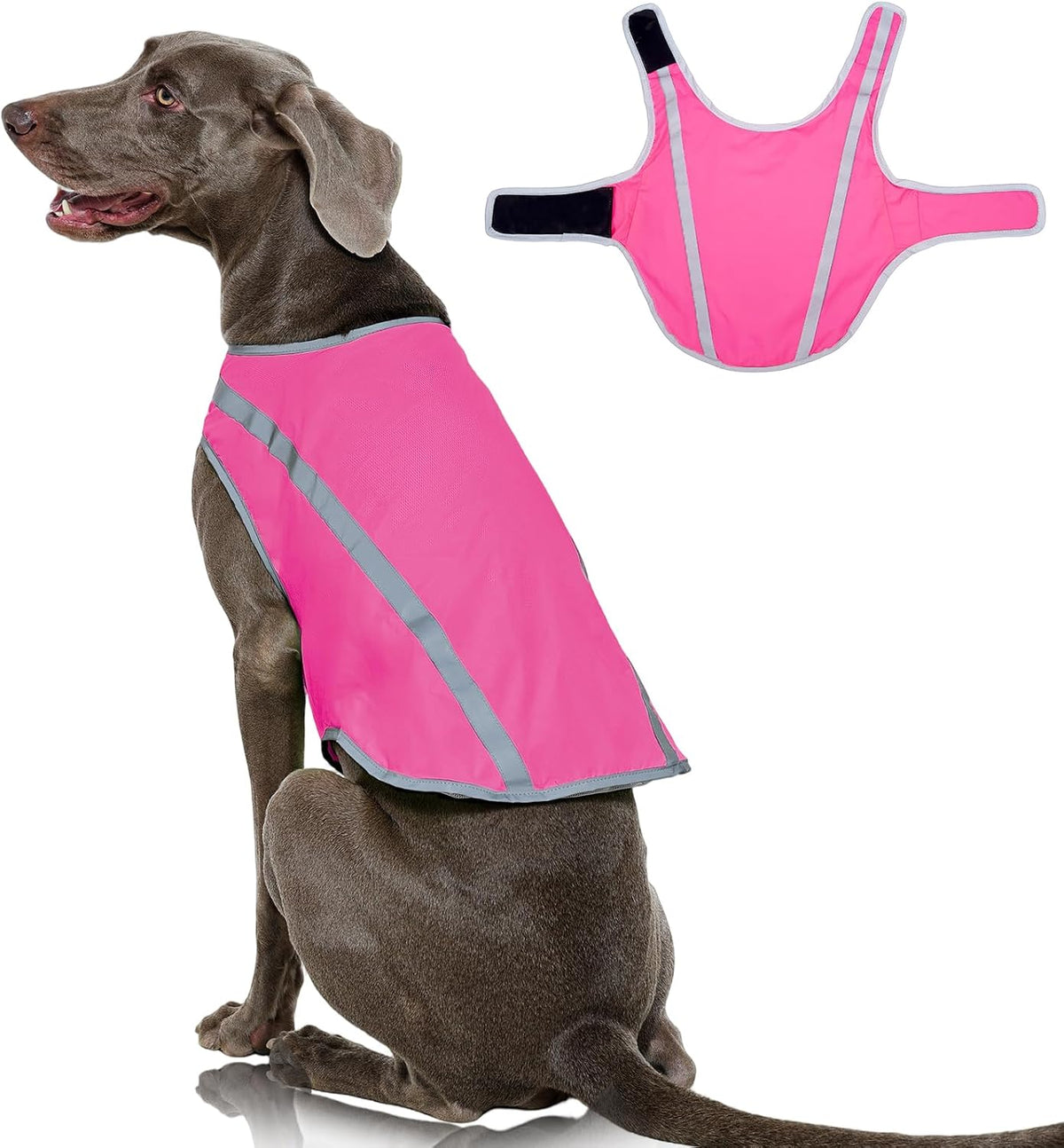 Dog Safety Vest High Vis Hunting Dog Vests for Large Dogs Reflective