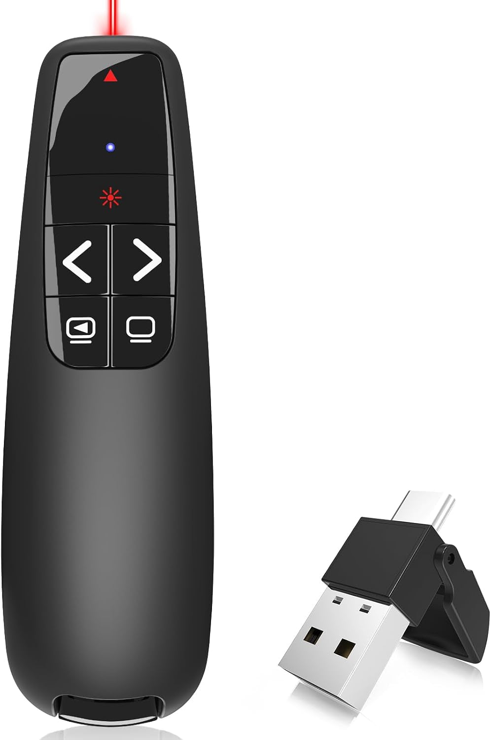 Wireless Presentation Clicker Remote for Powerpoint, Presenter