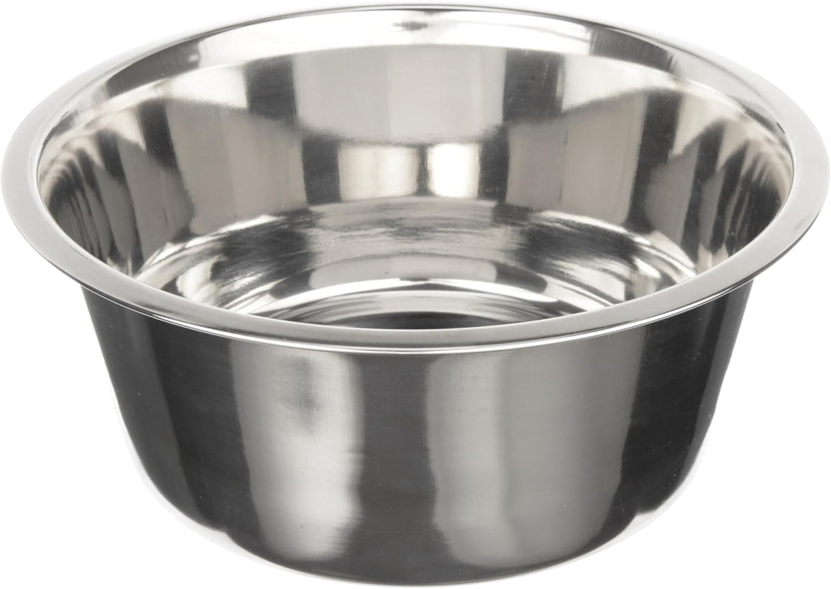 Neater Pet Brands 9 Cup (72 Oz.) Stainless Steel Dog Bowls, 1 Single Neater Feeder Replacement Bowl (Large Deluxe Model), Dog Food Bowl or Water Bowls, Dishwasher Safe Metal Dish for Large Dogs