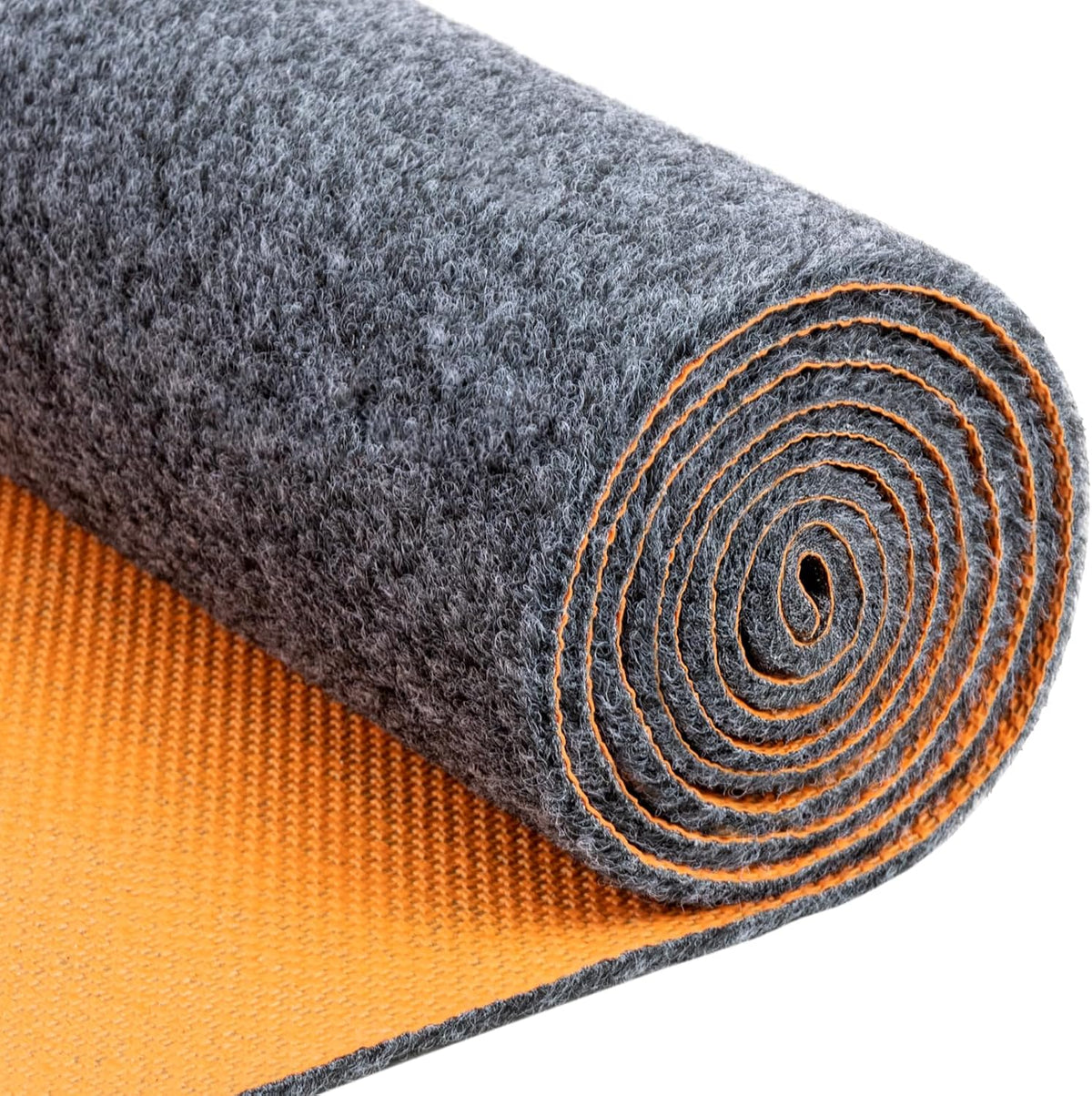 17×7.4Ft Heavy Duty Oil Spill Mat,6.5Mm Thick Garage under Car Floor Mat,1/4" Waterproof Rubber Backing,Efficient Oil Absorption,Washable Reusable Durable Non-Slip