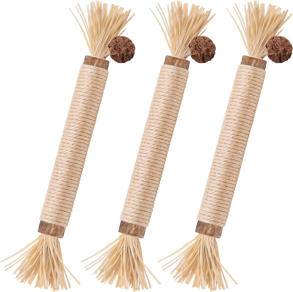 Extra-Thick Silvervine Chew Sticks for Cats, Natural Matatabi