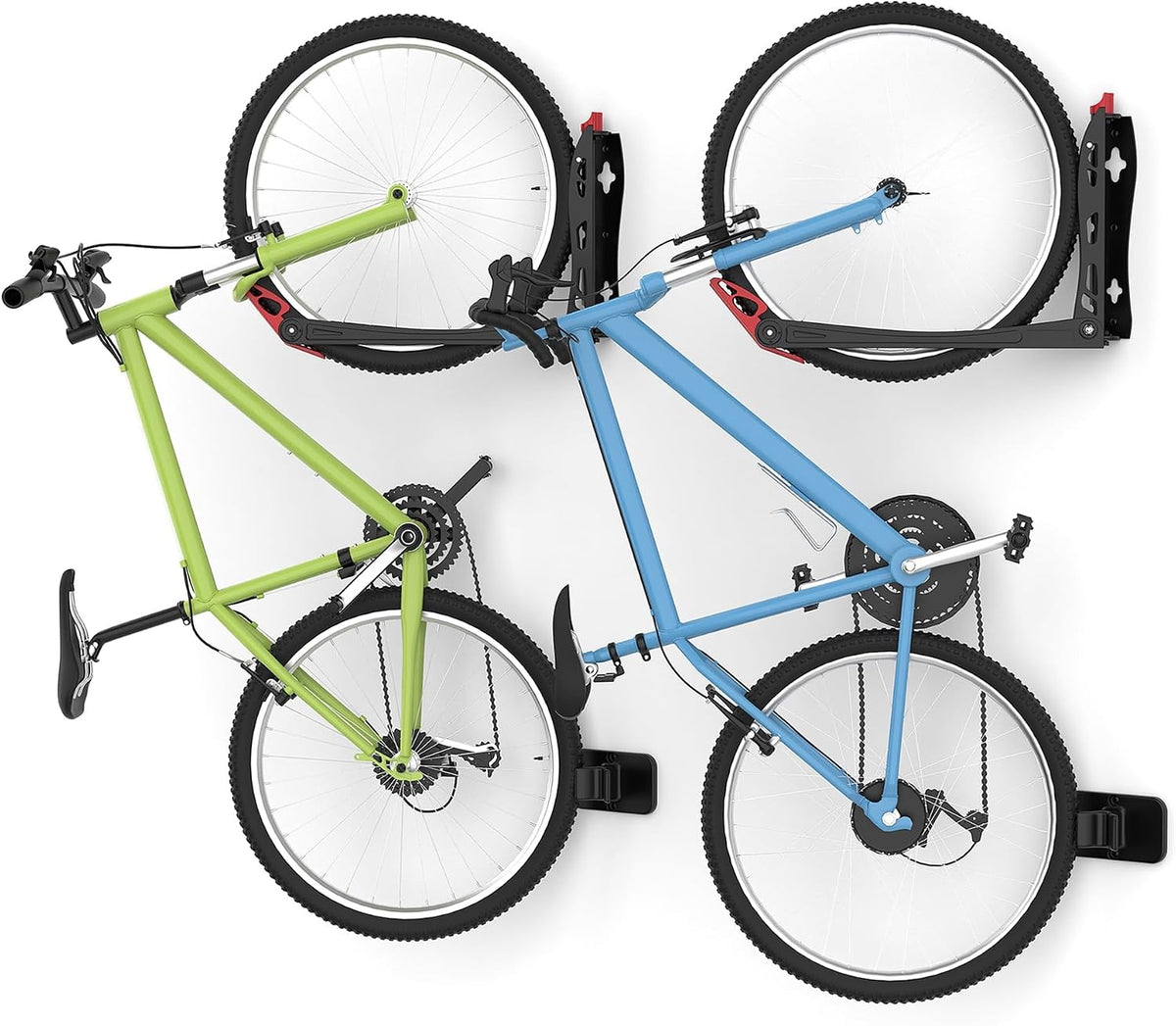WALMANN BIKEPAL No Lifting Wall Mount Swivel Bike Rack, Bike Wall Hangers