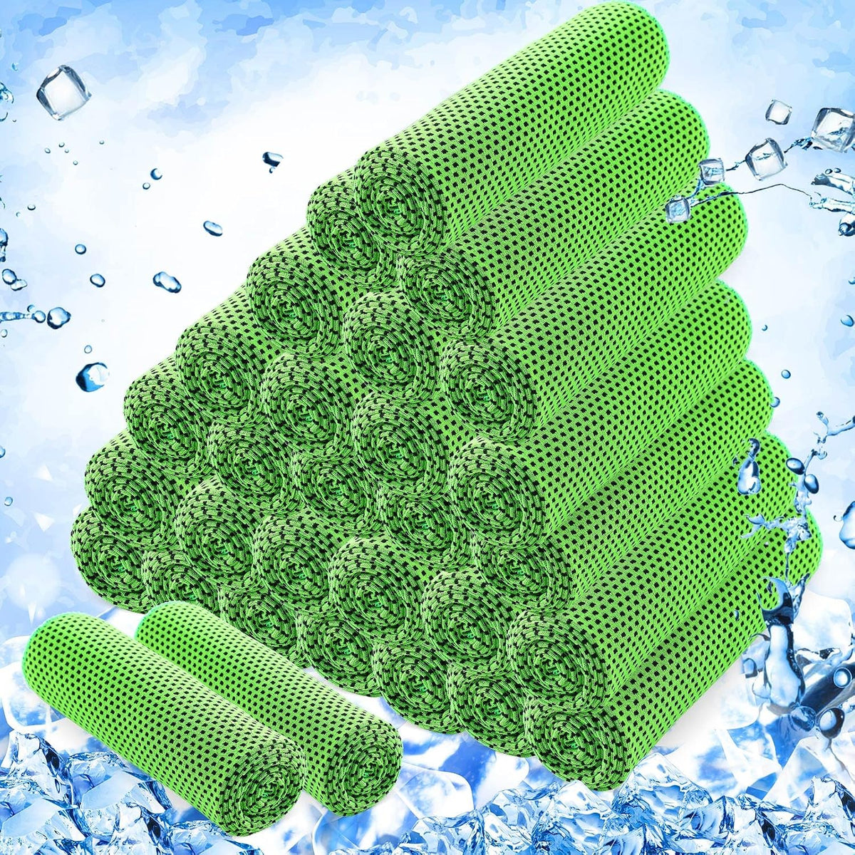 Hosuly 30 Pack Cooling Towels 40"X12"