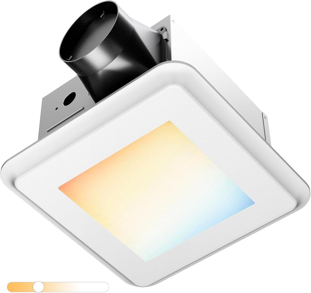 Amico Bathroom Exhaust Fan with Light, 80 CFM, 0.9 Sones, 1000LM, 5CCT