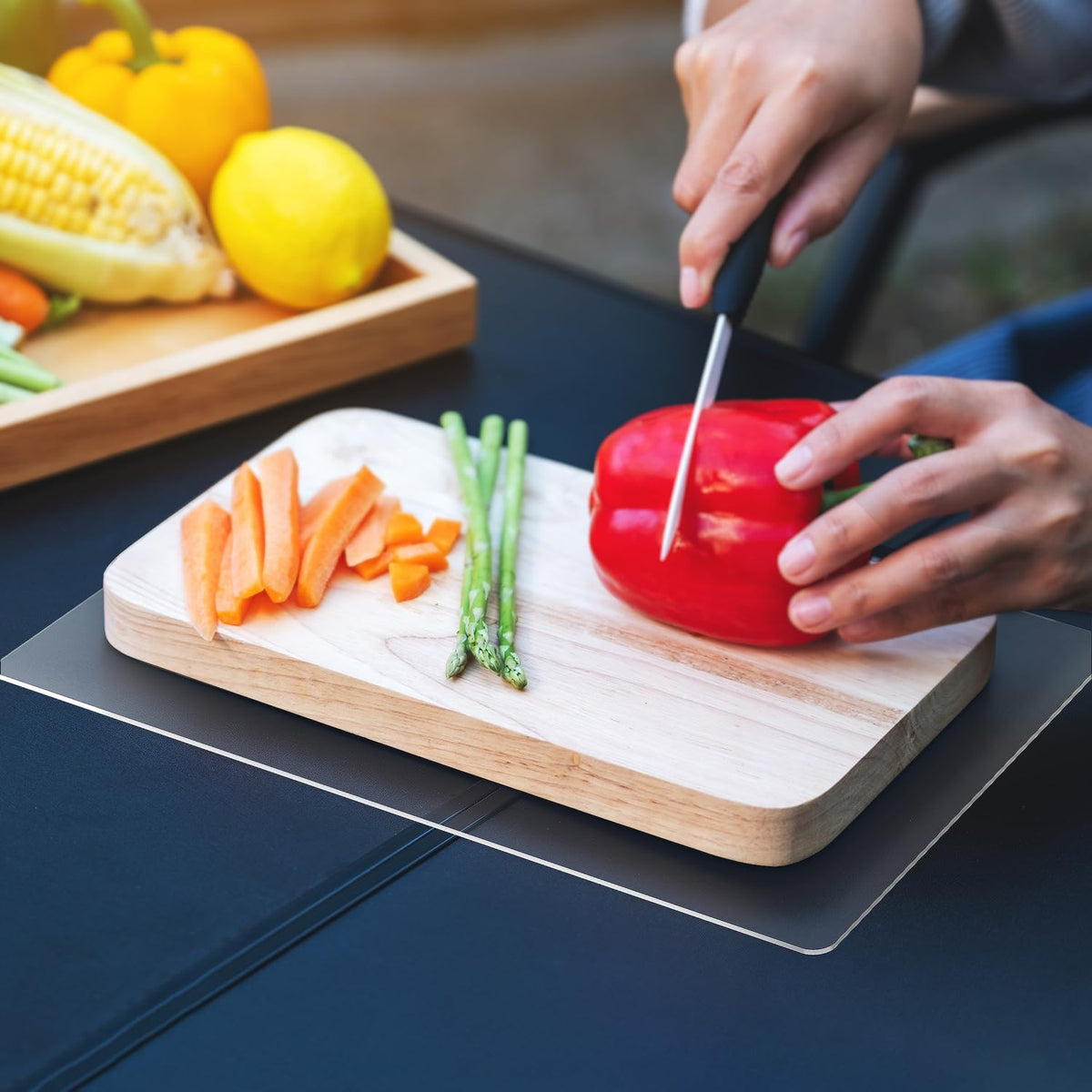 Non-Slip Cutting Board Mat, 10" X 15" Anti-Slip Cutting Board Mat For