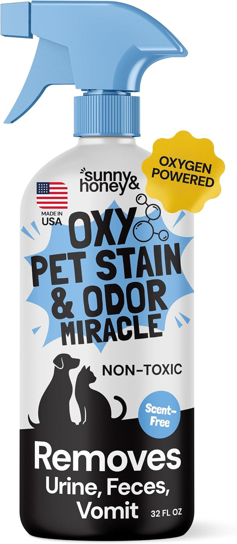 Sunny & Honey Oxy Stain Remover Cleaner Spray (Scentless - Oxy)