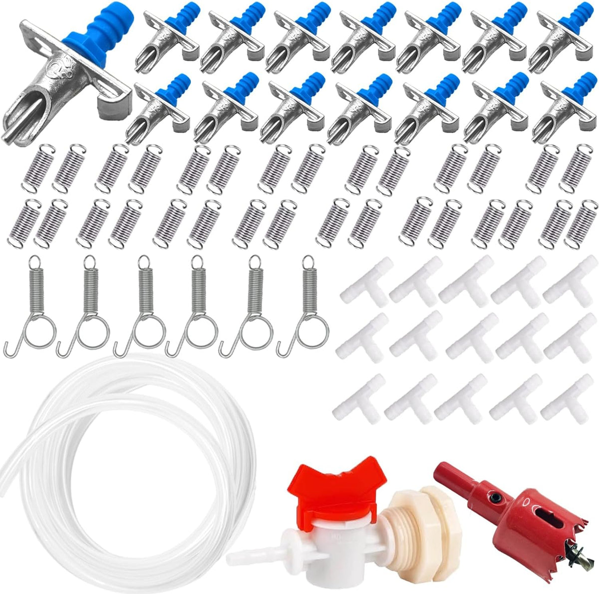 15Pcs Automatic Rabbit Watering System Kit