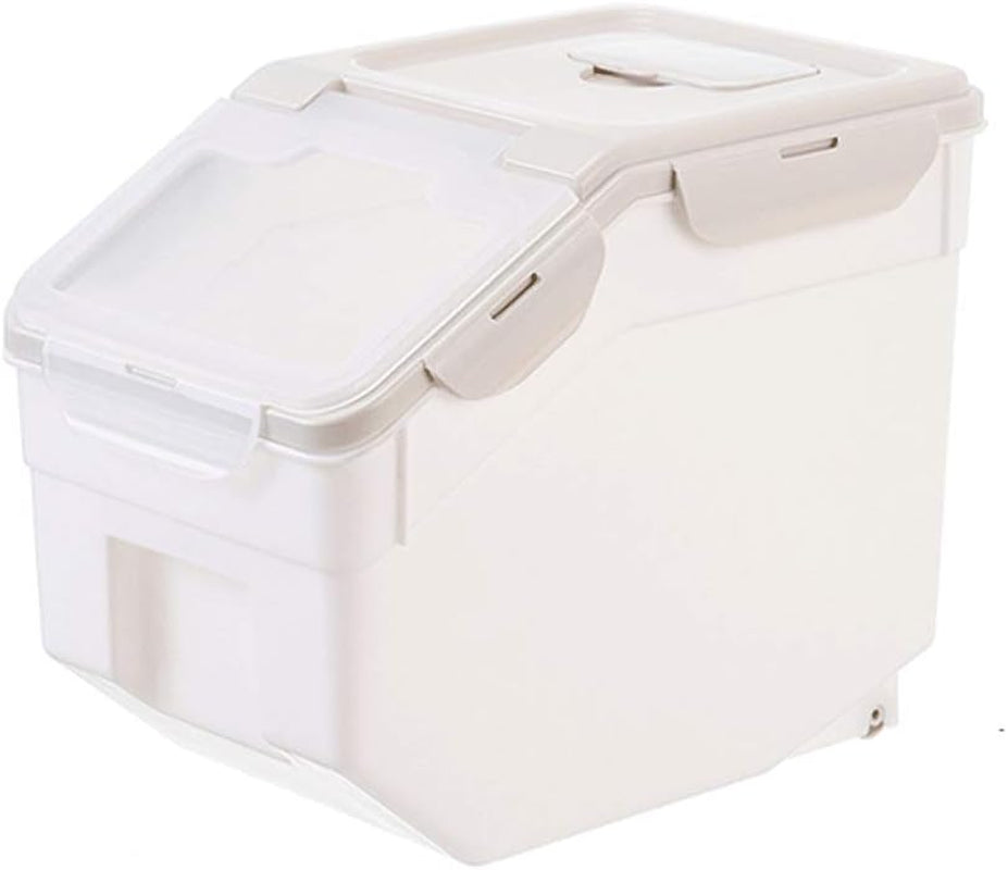 WINIAER Airtight Food Storage Containers, Large Capacity Pet Food Storage Container, Kitchen Pantry Storage Bin for Rice, Cereal, Flour, Snacks