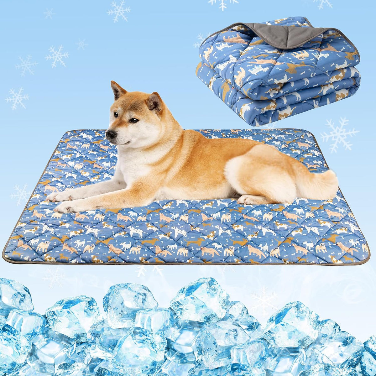 Dog Cooling Mat Large Dog Cooling Mat Indoor Nylon 40 X 60 Inch