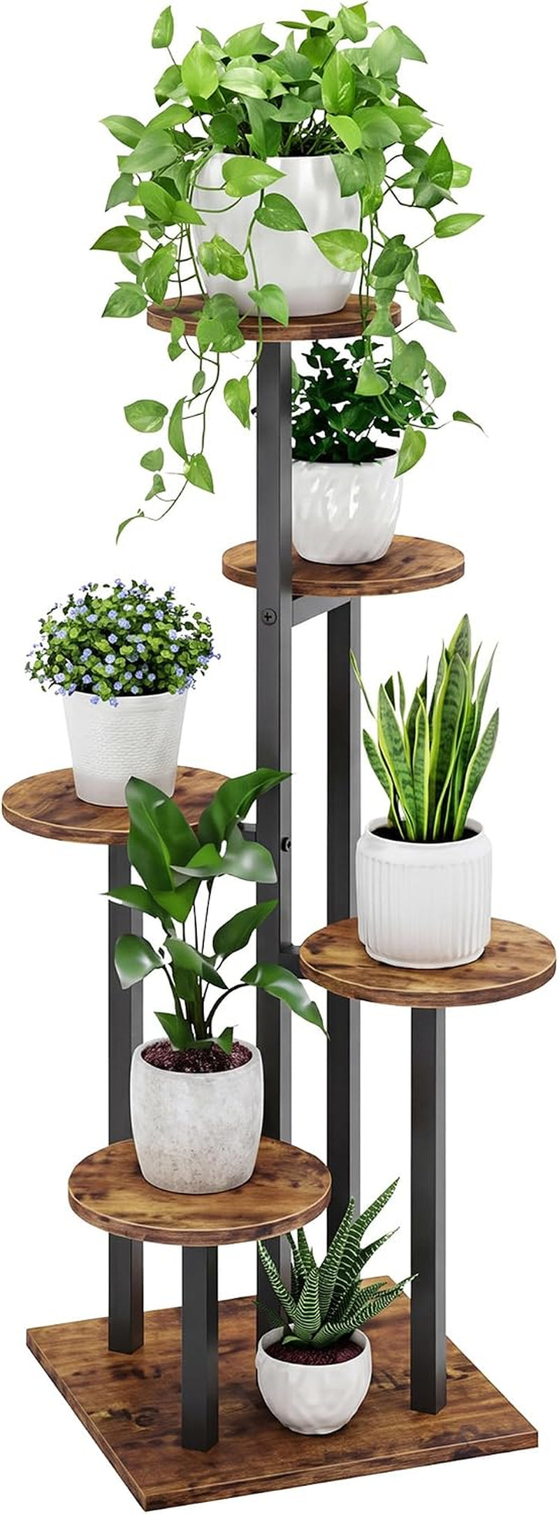 5 Tier Plant Stand Indoor, Corner Plant Rack for Multiple Plants