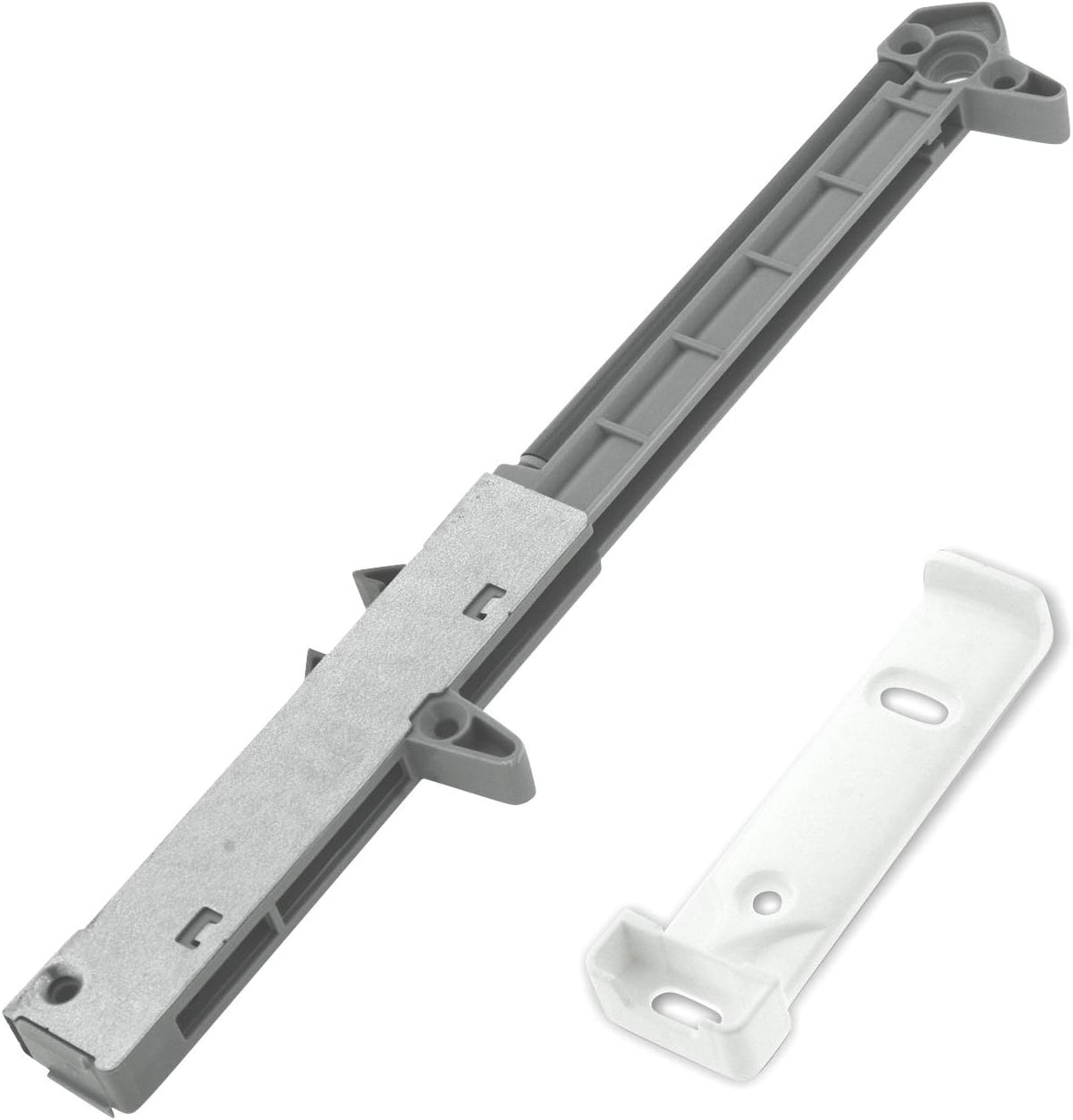 10-Pack Rok Titus Hardware Soft Close for Wood Drawers/Soft Close Drawer Adapter/Add-On/Retrofit (White), SCD104W