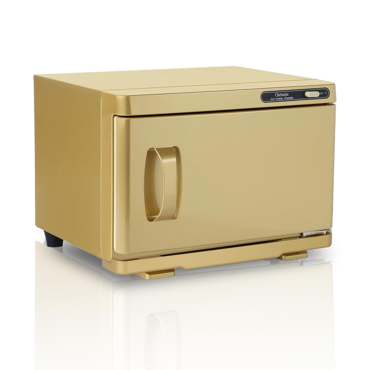 Professional 8L Gold Towel Warmer Cabinet for Spa Salon Massage Use