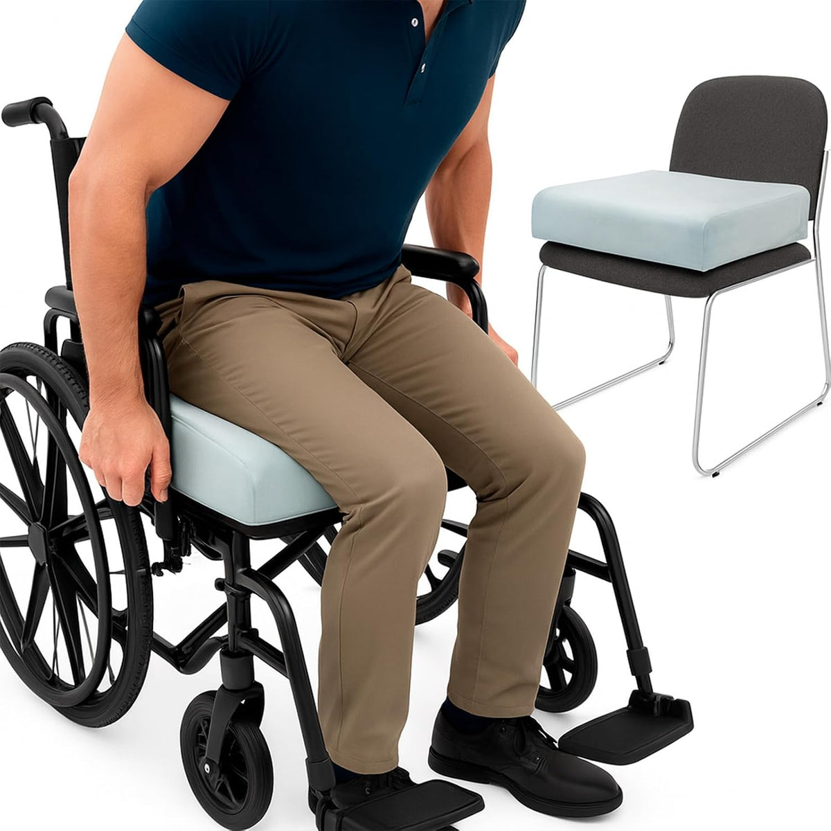 Vive Seat and Chair Cushion for Seniors - Easy Rise for Elderly for Office