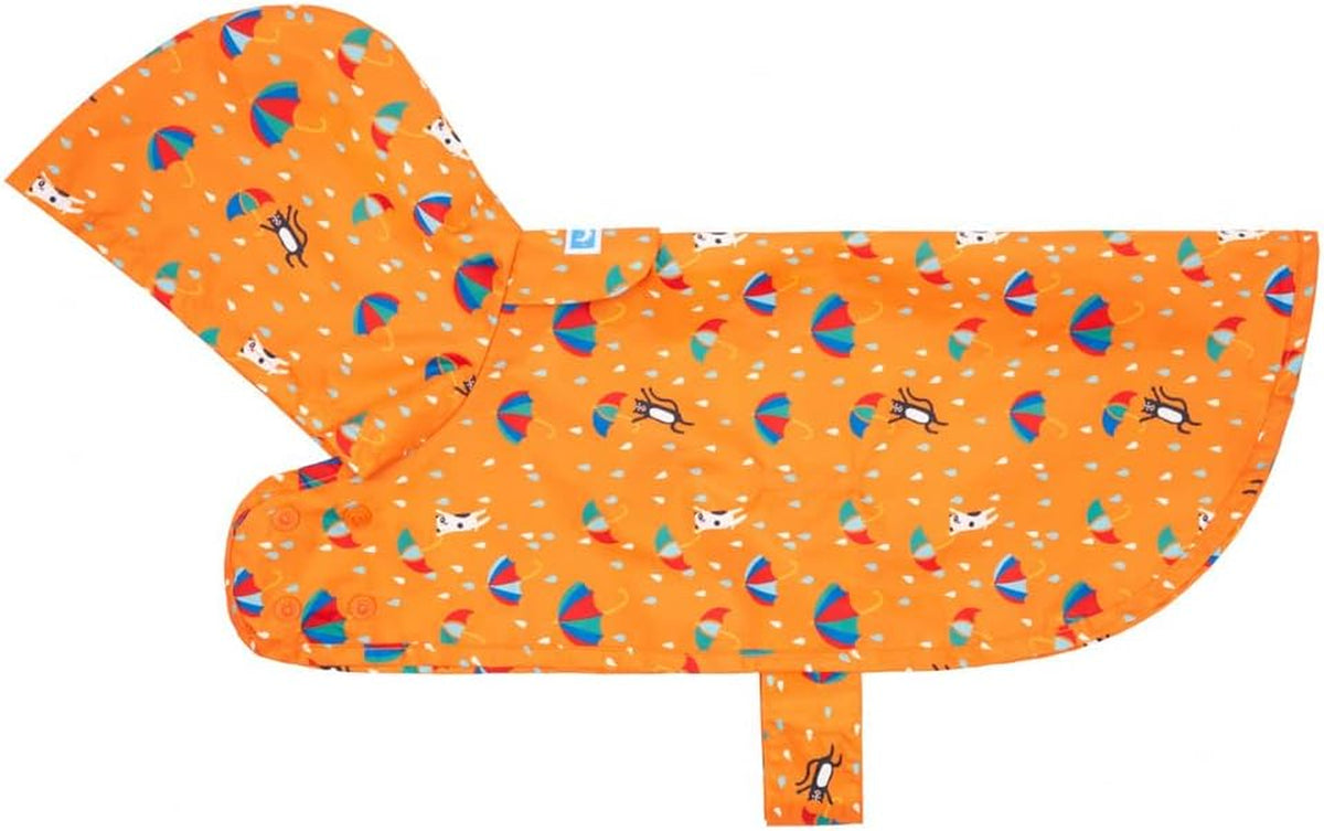 RC Pets Packable Rain Poncho, Large, Raining Cats and Dogs