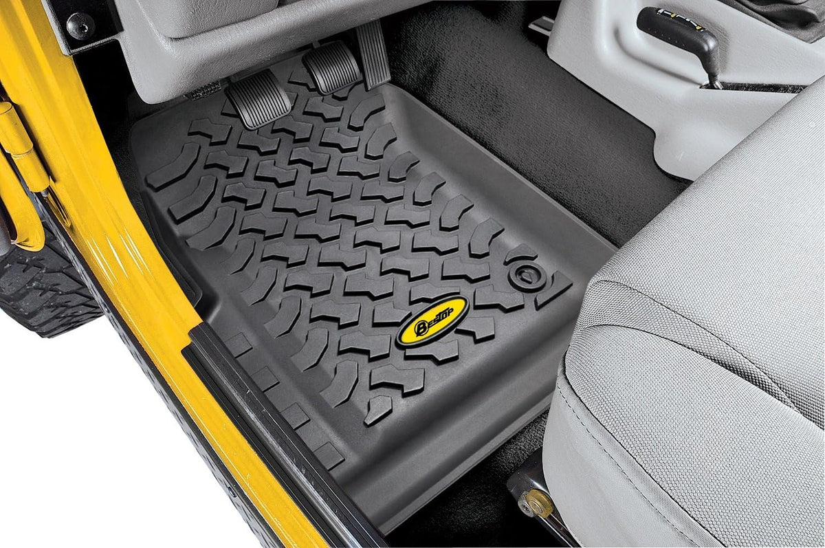 Bestop Floor Mats Black 5150901 for Jeep Wrangler TJ 1997-2006