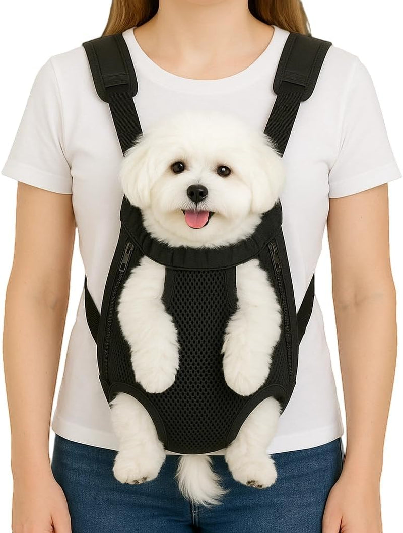 Mosago Dog Backpack Carrier, Front Chest Carrier for Small Dogs 10-16 Lbs