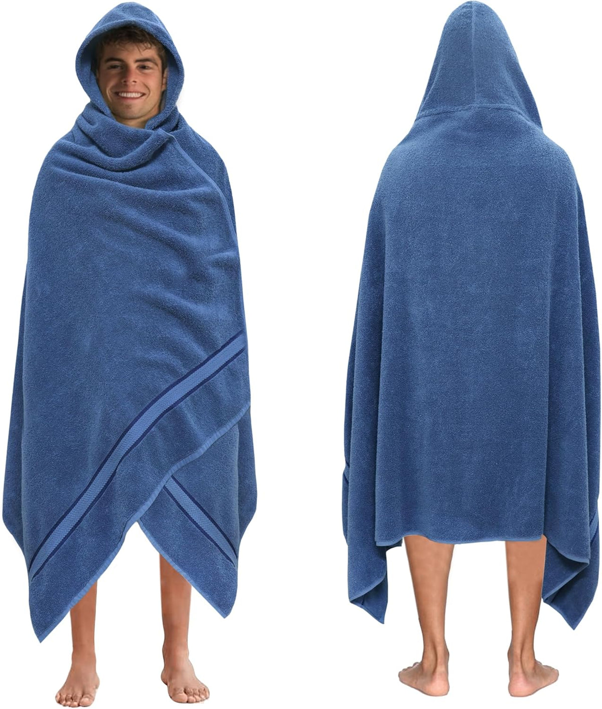COTTON CRAFT Ultra Soft Hooded Towel for Adults – 100% Cotton Bath Towel