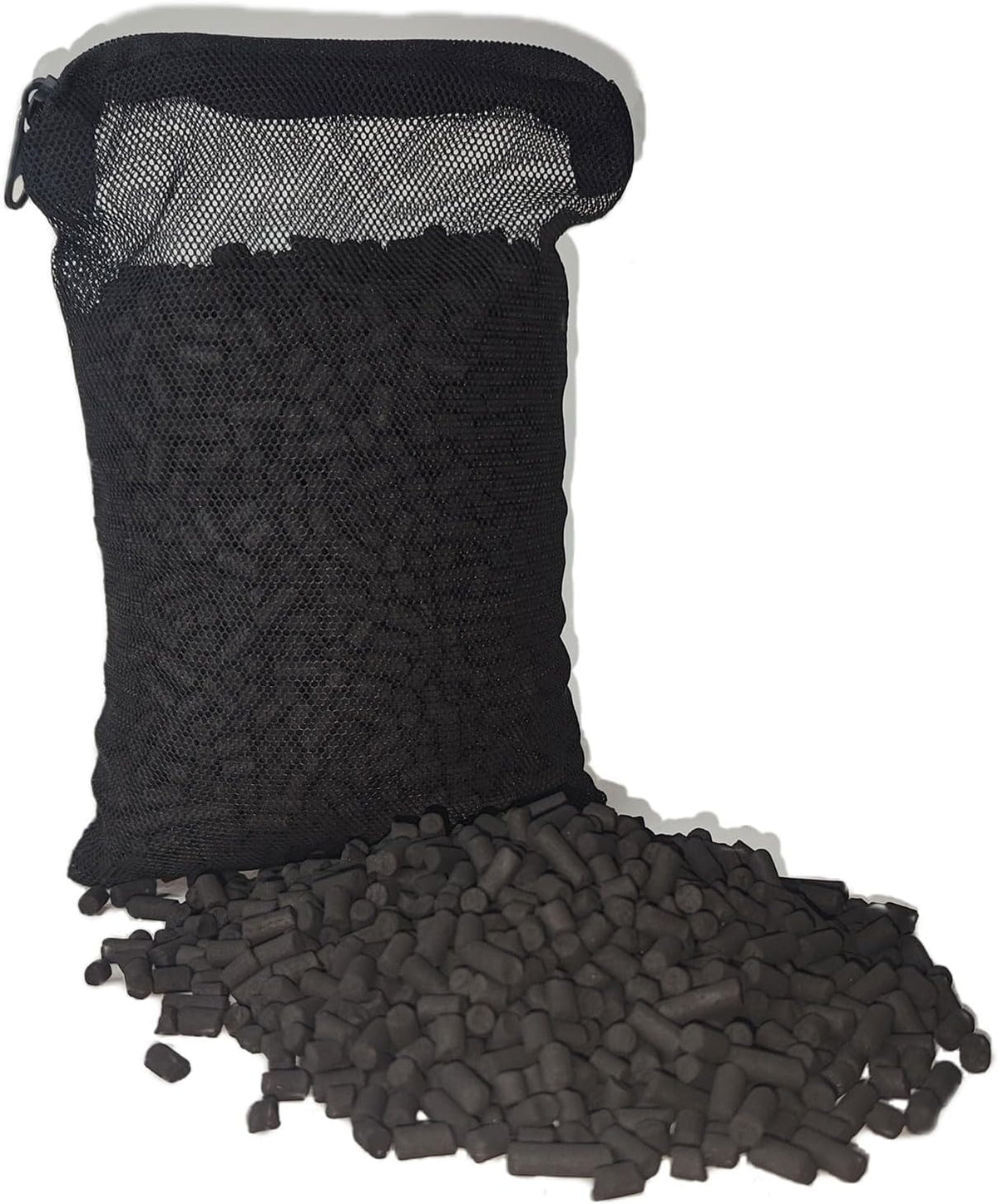 Activated Charcoal Vent Filter with Mesh Bag - Universal Fit 3", 2", 1.5" - Odor Control for Roof, Sewer, RV, Boat, Plumbing Vents