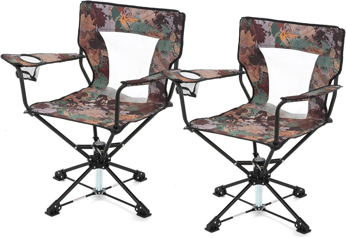 ARROWHEAD OUTDOOR 360° Degree Swivel Hunting Chair