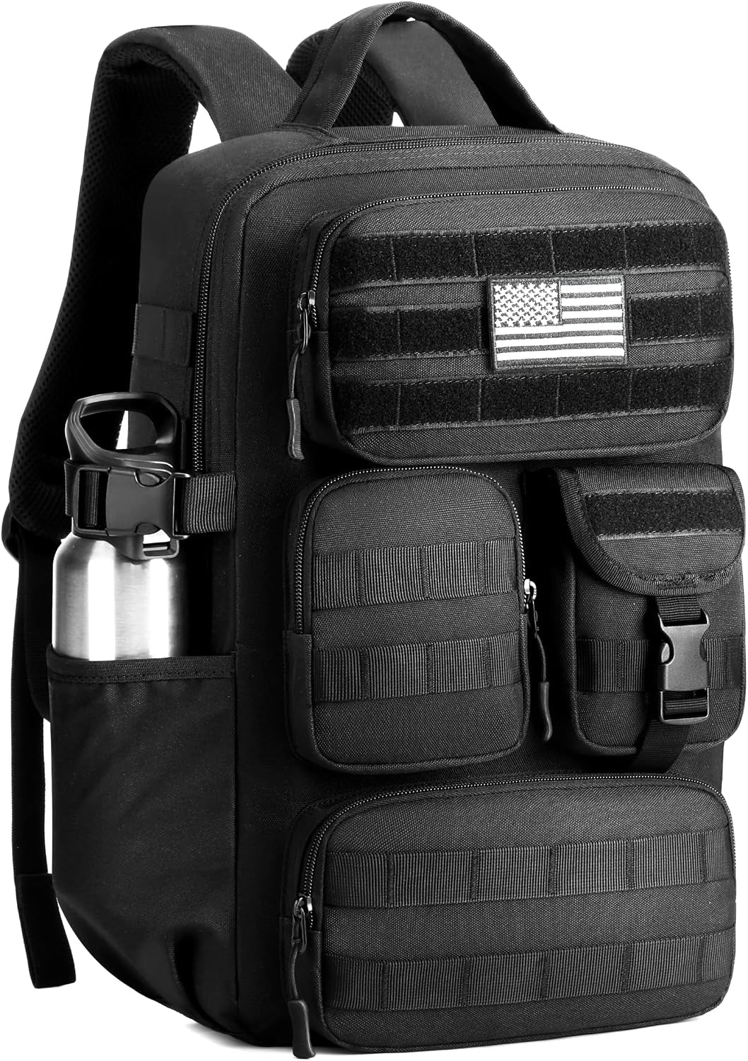 25L Tactical Backpack for Men, Small Military MOLLE EDC Daypack