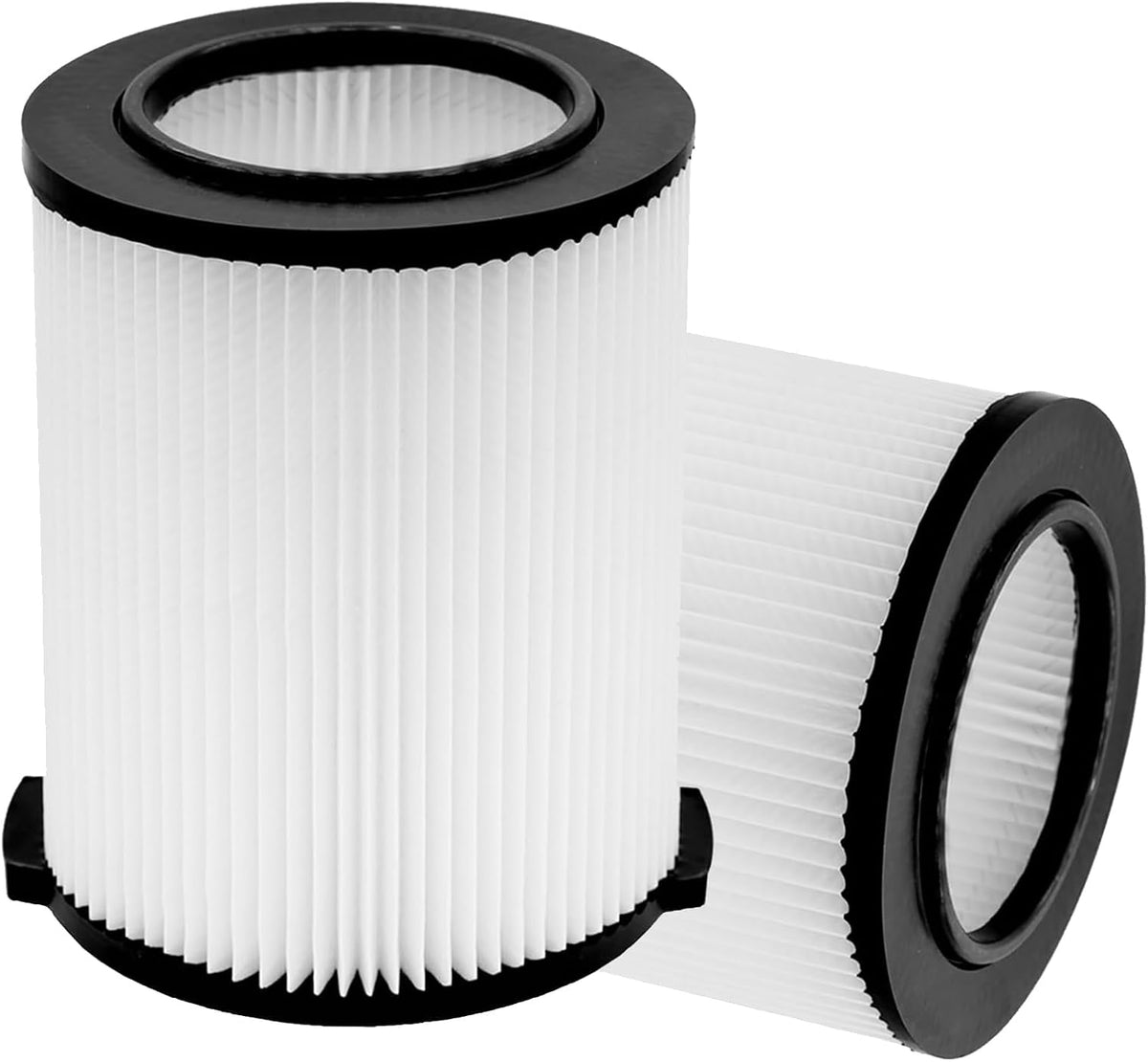 2 Pack VF4000 Replacement Filter for RIDGID Wet/Dry Vac, Compatible with 5-20 Gallon Vacuums, 2 Pack