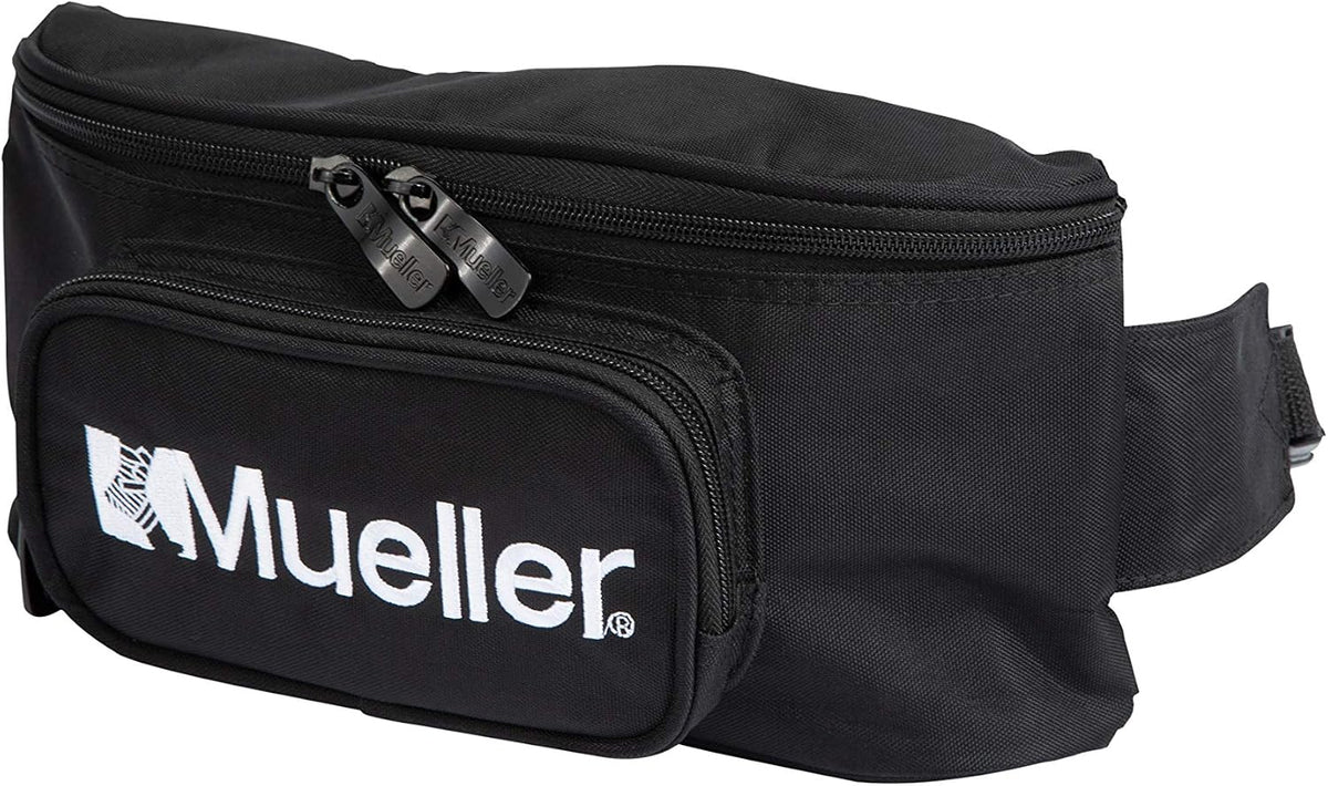MUELLER Sports Medicine Athletic Trainer Fanny Pack for Men and Women, Athletic Training Kit Bag Only, Medical Supply Bag for Sports Teams, Hip Medical Pack, Water-Resistant, Black, One Size