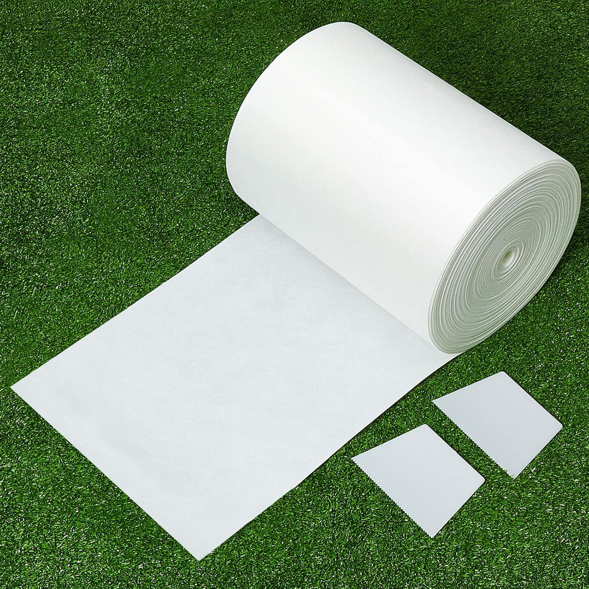 Newwiee 12" X 325 Ft Artificial Turf Seam Tape Grass Tape No Adhesive