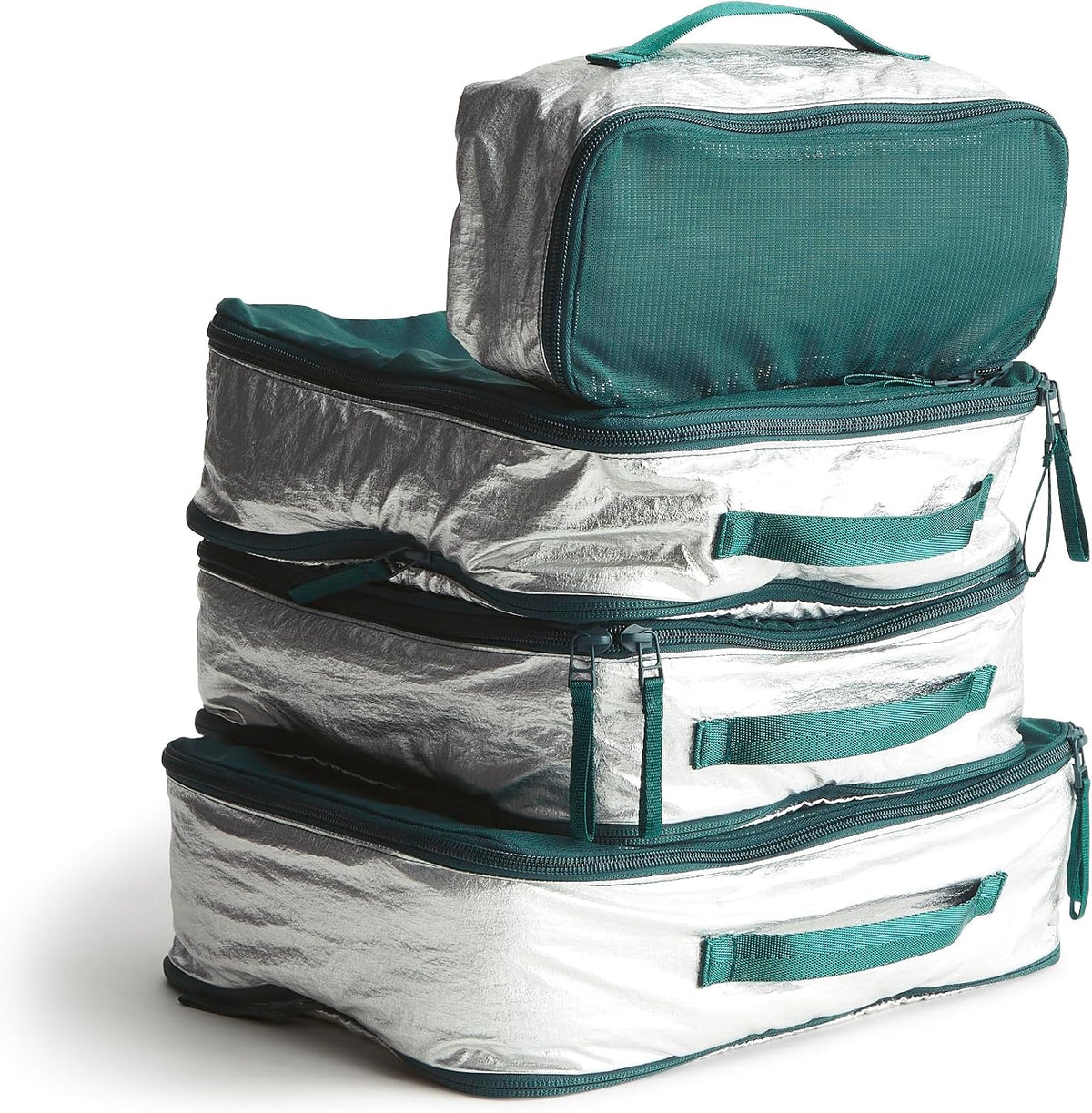 Vera Bradley Women'S Ripstop Polyester Packing Cube Set