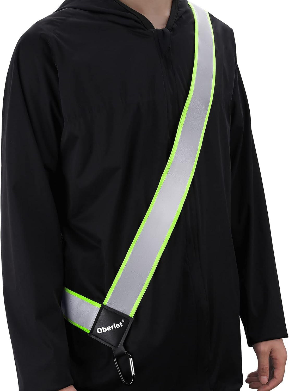 Reflective Sash for Walking at Night, Night Walking Safety Gear