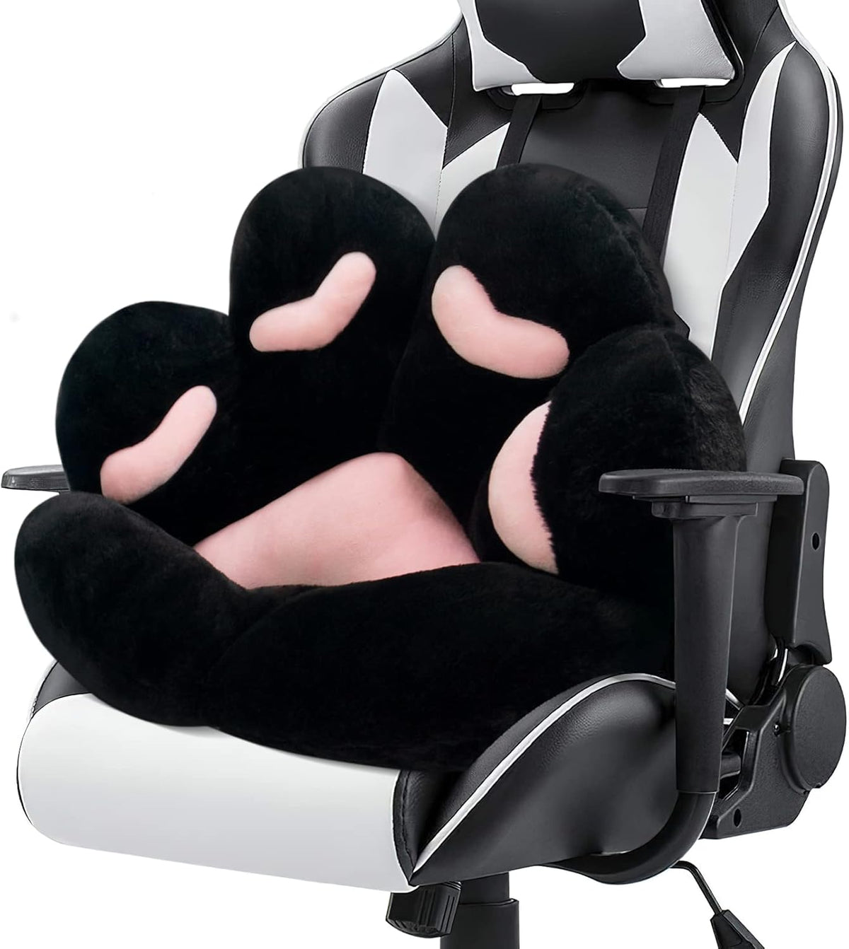 MOONBEEKI Cat Paw Cushion Chair Comfy Kawaii Plush Seat Cushions