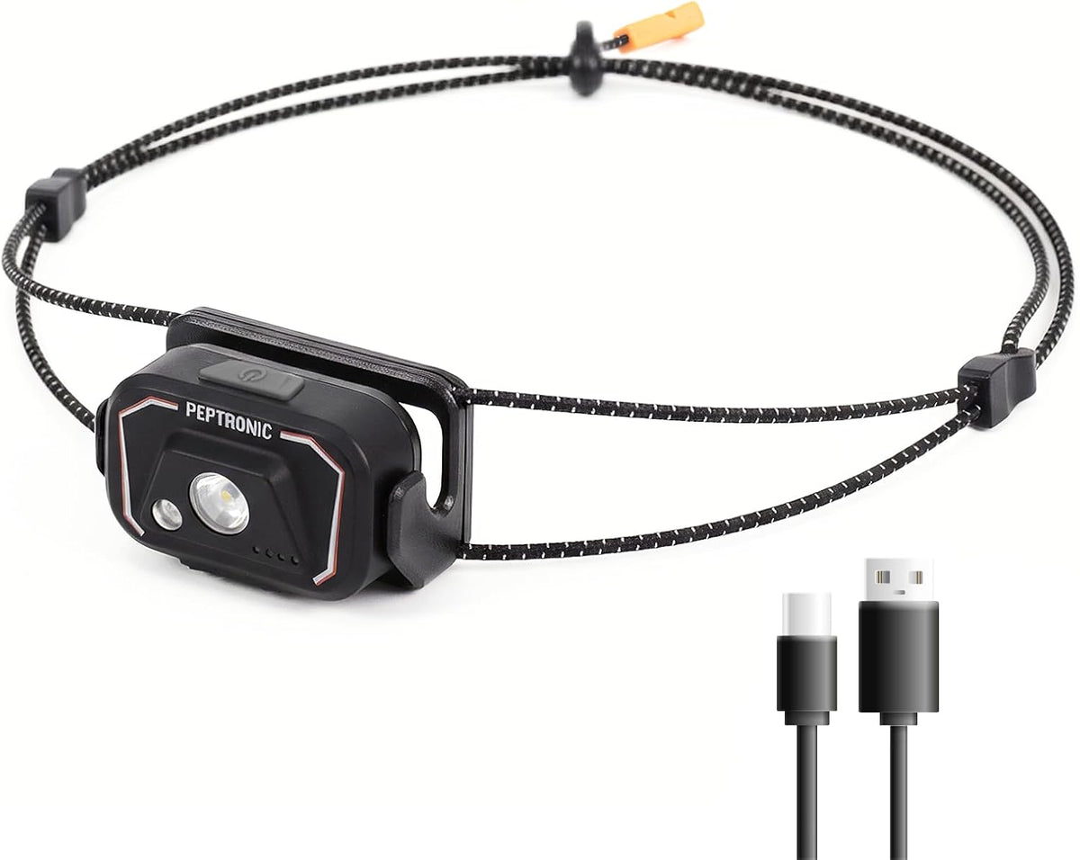 Running Headlamp, Ultra Lightweight 1.37 Oz Mini Head Lamp