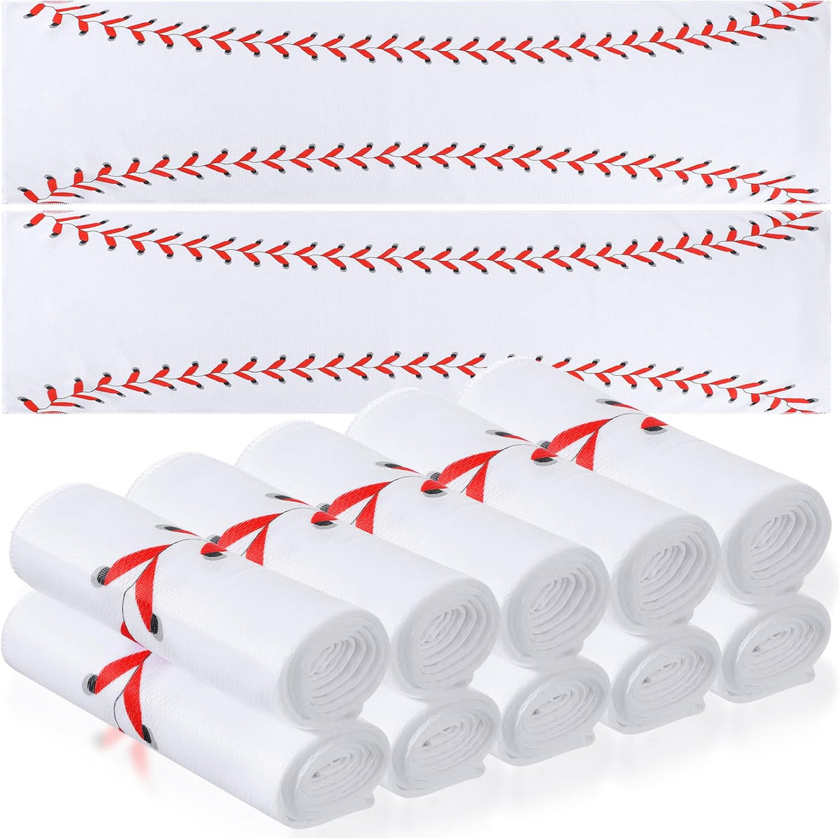 12 Pcs Cooling Towels Sweat Rag Baseball Cooling Towels