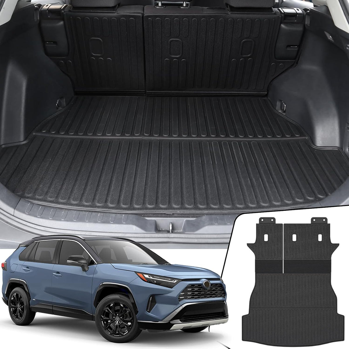Cargo Mat for Toyota RAV4 2019-2025 Hybrid & Gas Accessories